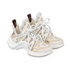 Louis Vuitton Archlight Sneakers ‘Beige Monogram Gold