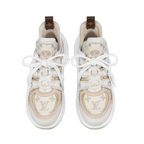 Louis Vuitton Archlight Sneakers ‘Beige Monogram Gold